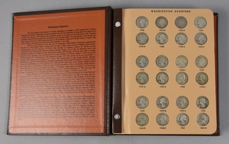 1932 - 1998 Washington Quarters Dansco Full Book
