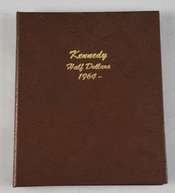 Dansco Corp Kennedy Half Dollars 1964 - 96 Coins, AU