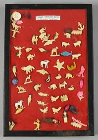 Vintage Celluloid Charm Collection in Riker