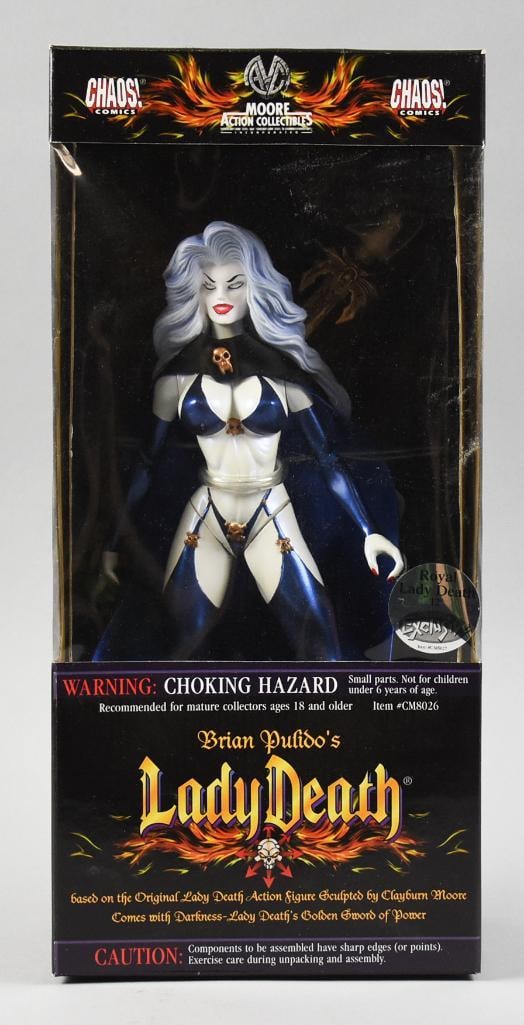 Chaos Comics Lady Death NRFB NOS  Moore Action Collectibles (1 of 3)