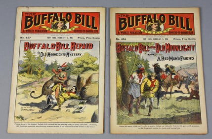 1910 The Buffalo Bill Stories Weekly Publication Magazines