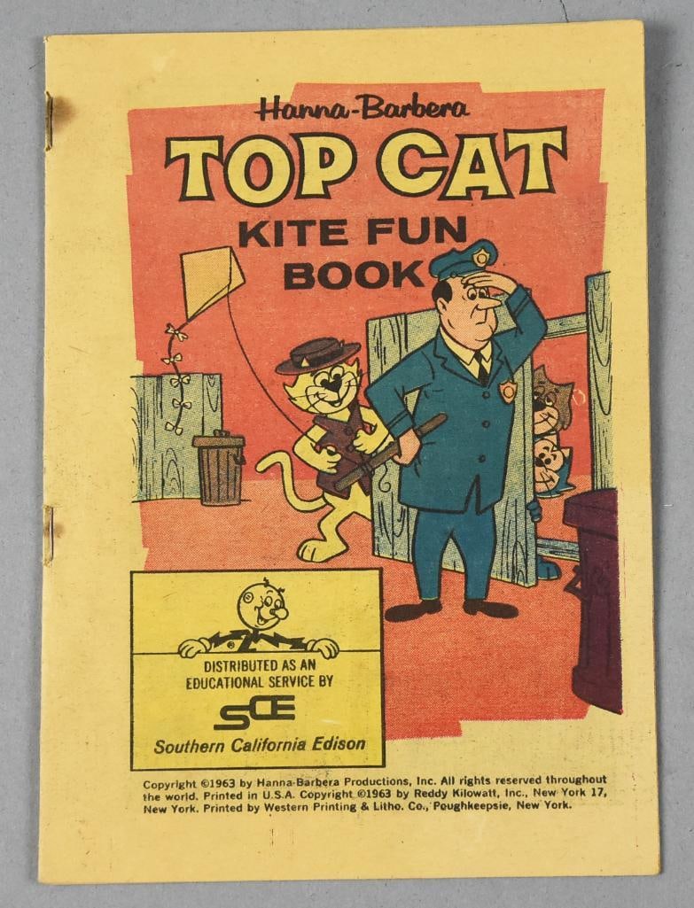 1963 Hanna-Barbera Top Cat Kite Fun Book, SoCal Edison (1 of 5)