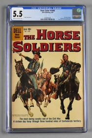 1959 The Horse Soldiers, Dell Movie Classics Graded 5.5