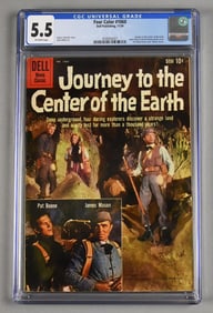 1959 Journey to the Center of the Earth, Dell Comic Graded 5.5