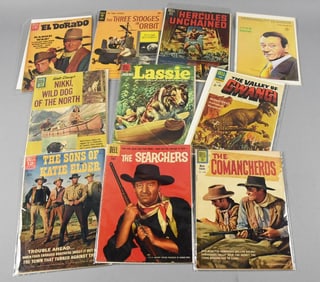 (10) Silver Age Dell Plus Western & More Comic Books