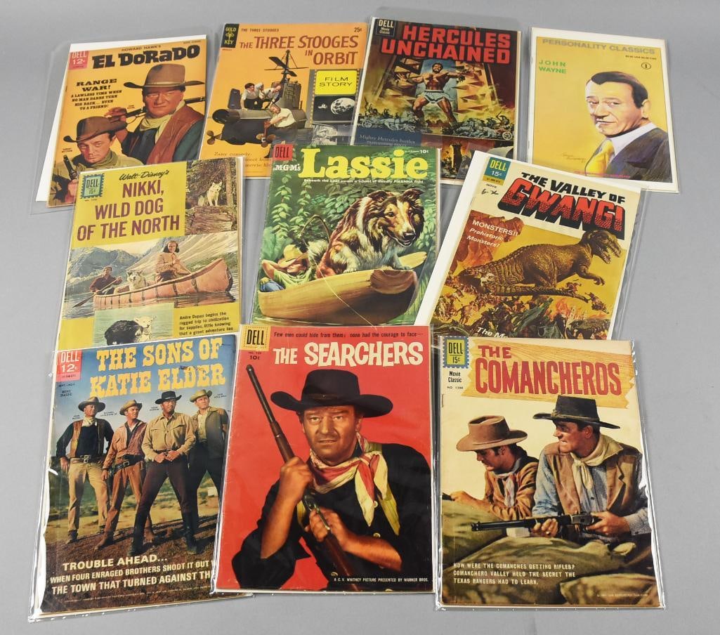 (10) Silver Age Dell Plus Western & More Comic Books (1 of 3)