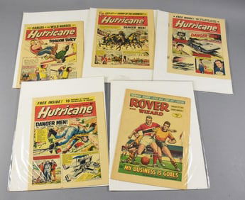 1964-65 Hurricane Comic Books Companion Papers