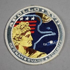 1972 NASA Apollo XVII Mission Patch