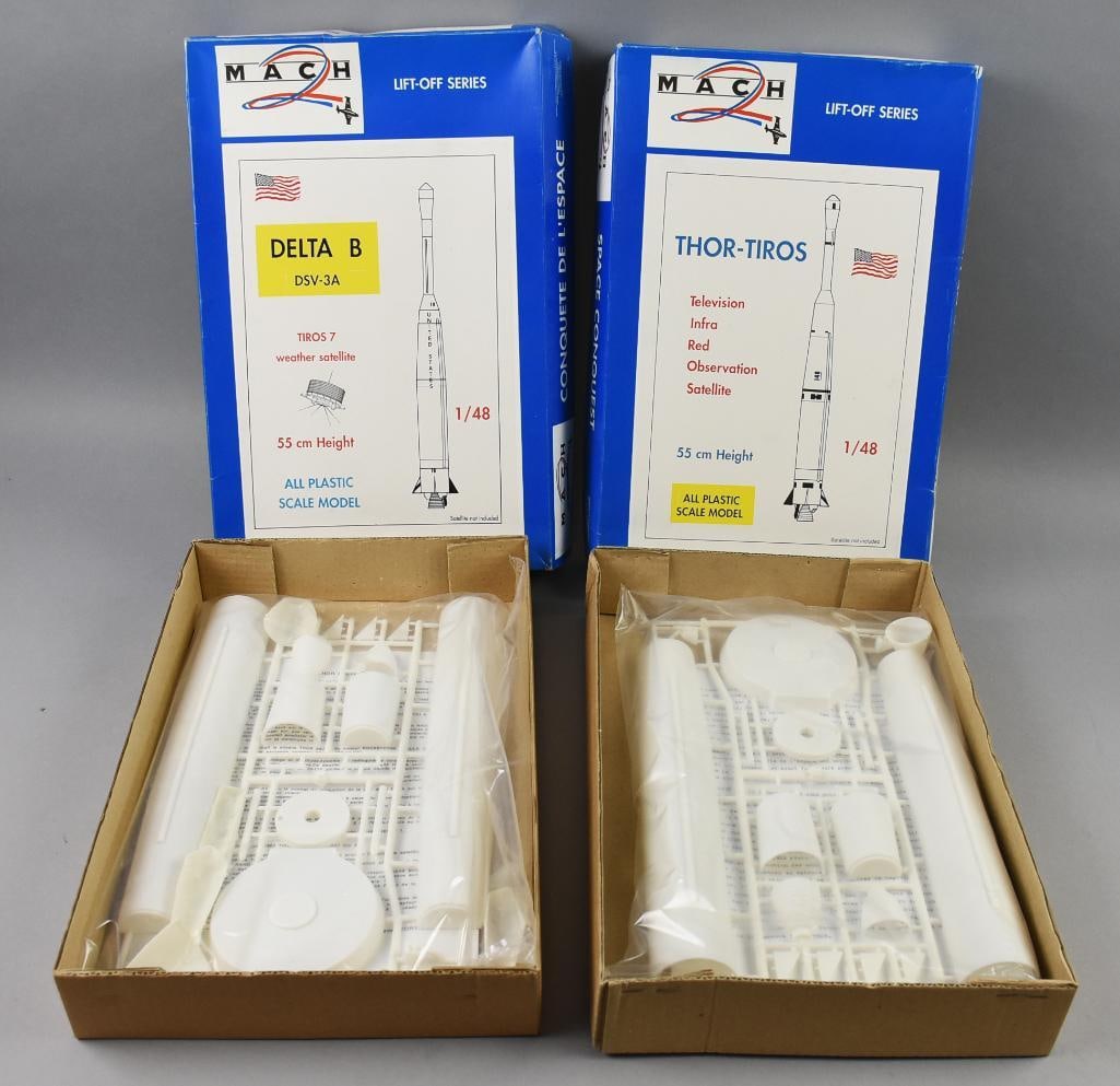 (2) Mach Lift-Off Series Model Rocket Kits-Unused (1 of 3)