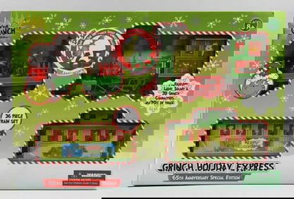 2022 Grinch Holiday Express 65th Anniversary Train Set