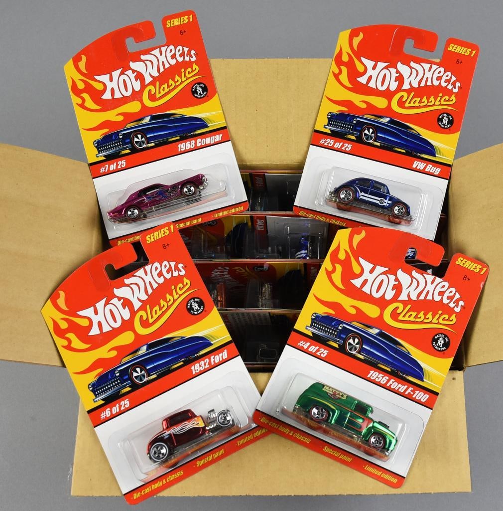 2004  Hot Wheels Classics Series 1 Factory Case NOS (1 of 3)