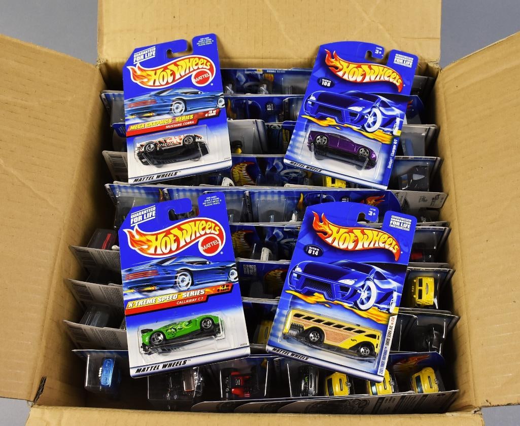 76 1990s-00s Mattel Hot Wheels Basic Factory Case NOS (1 of 4)