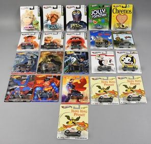 2000s Mattel Hot Wheels TV & Adverts Diecast MOC NOS