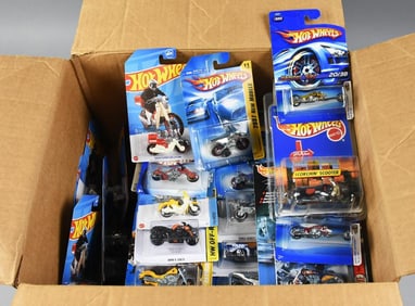 2000s Hot Wheels Motorcycle Assortment MOC NOS