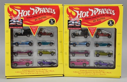 1993 Hot Wheels Ltd Ed. 25th Anniversary Collector Eds MIB NOS