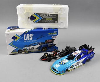 2017 Tim Wilkerson Signed NHRA Funny Car 1/504 COA
