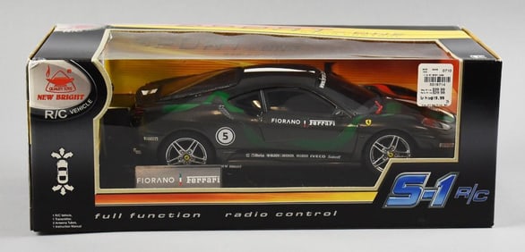 2009 New Bright Fiorano Ferrari S-1 RC Car MIB NOS