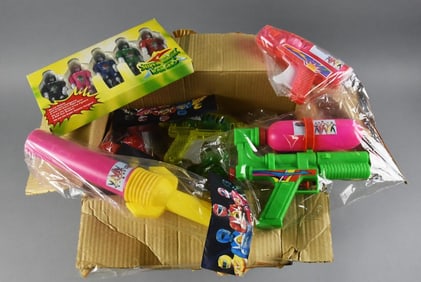 Vintage Power Rangers Plastic Space Weapons Import MIP NOS