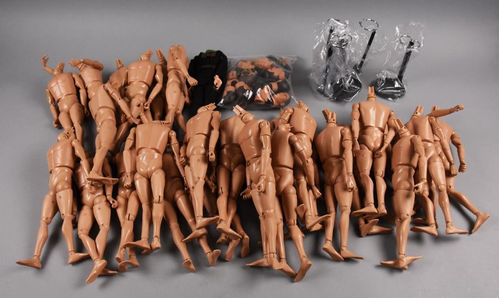 Cotswold Collectibles Military Doll Bodies 12" Dolls & Heads (1 of 4)