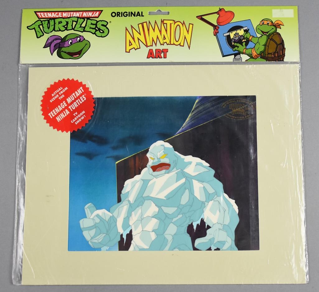 1991 Murakami-Wolf-Swenson TMNT Original Animation Art-MIP-NOS: 1991 Murakami-Wolf-Swenson TMNT Original Animation Art-MIP-NOS. Single owner collection from the largest toy collector on the West Coast.