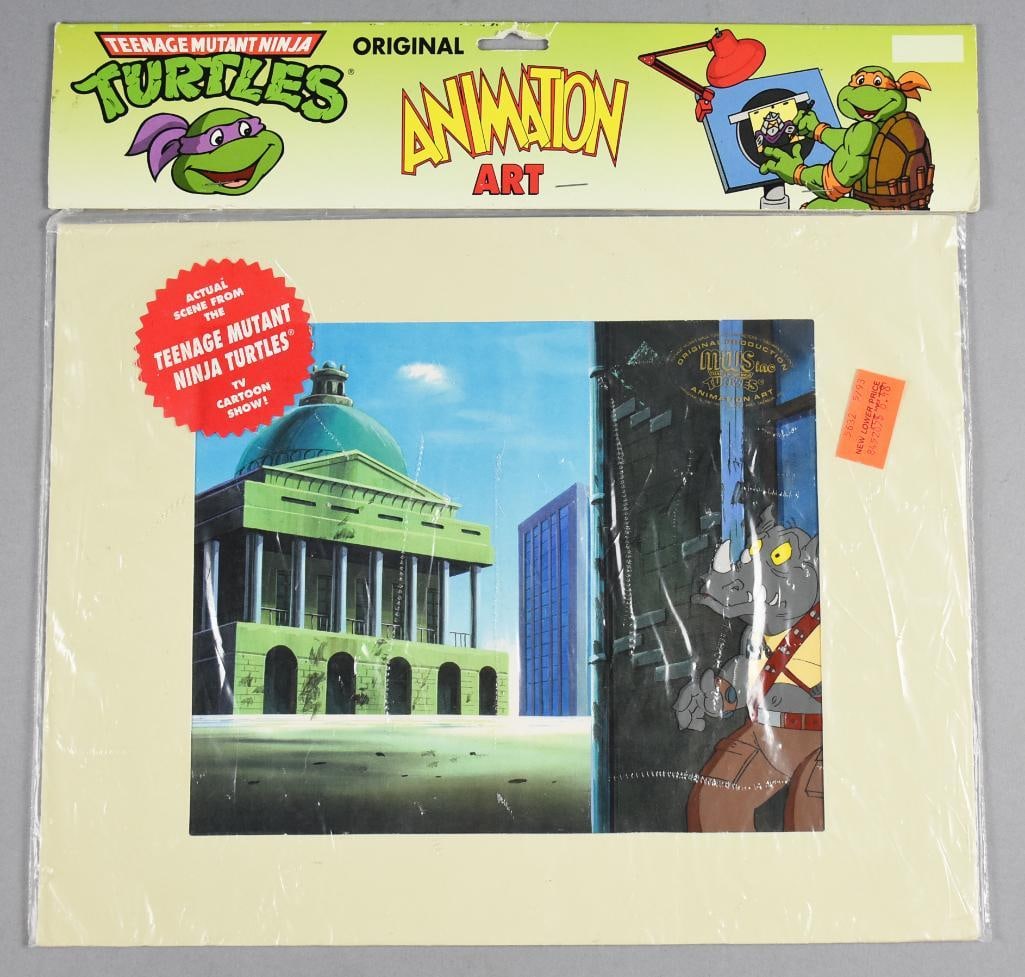 1991 Murakami-Wolf-Swenson TMNT Original Animation Art-MIP-NOS: 1991 Murakami-Wolf-Swenson TMNT Original Animation Art-MIP-NOS. Single owner collection from the largest toy collector on the West Coast.