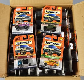 1990s Mattel Matchbox Diecast Assortment Factory Case NOS