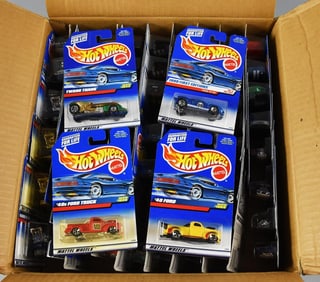 1999-2000 Mattel Hot Wheels Factory Case 72 Diecast MOC NOS