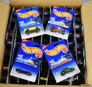 1990s Mattel Hot Wheels Factory Shipping Case MIB NOS
