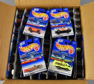 1990s Mattel Hot Wheels Factory Shipping Case MIB NOS