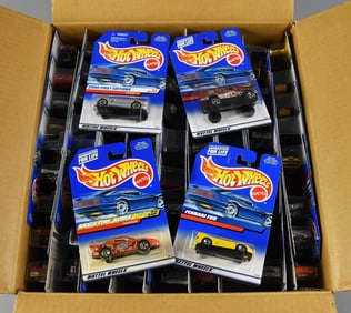 1990s Mattel Hot Wheels Factory Shipping Case MIB NOS