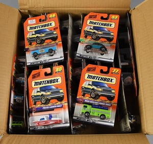 1990s Mattel Matchbox Diecast Assortment Factory Case NOS