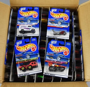 1990s Mattel Hot Wheels Factory Shipping Case MIB NOS