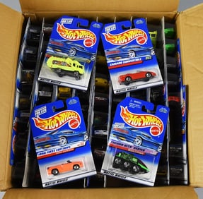 1990s Mattel Hot Wheels Factory Shipping Case MIB NOS