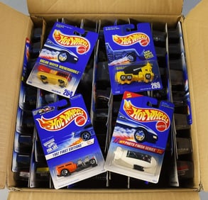 1990s Mattel Hot Wheels Factory Shipping Case MIB NOS
