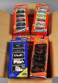 1990s Mattel, Majorette 5 Pack Gift Sets Mattel Factory Case