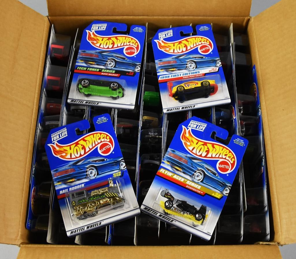 1990s 72 Hot Wheels Factory Shipping Case MIB NOS (1 of 4)