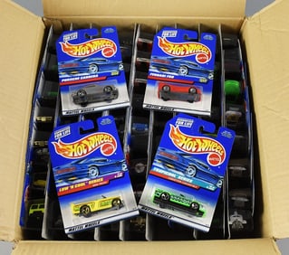 1990s Mattel Hot Wheels Factory Shipping Case MIB NOS