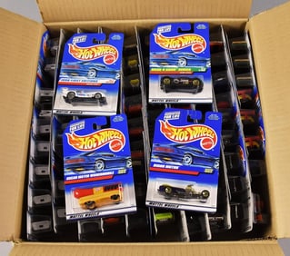 1990s Mattel Hot Wheels Factory Shipping Case MIB NOS