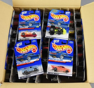 1990s Mattel Hot Wheels Factory Ship Case MIB NOS