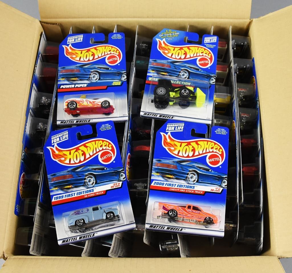 71 1990s Mattel Hot Wheels Factory Ship Case MIB NOS (1 of 4)