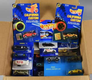 1980s-1990s Mattel Hot Wheels Assortment MOC NOS