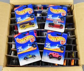 1990s Mattel Hot Wheels Factory Shipping Case MIB NOS