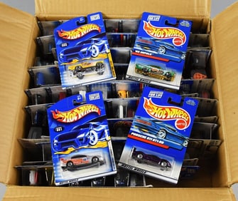 1990s-2000s Mattel Hot Wheels Diecast Factory Case MOC NOS