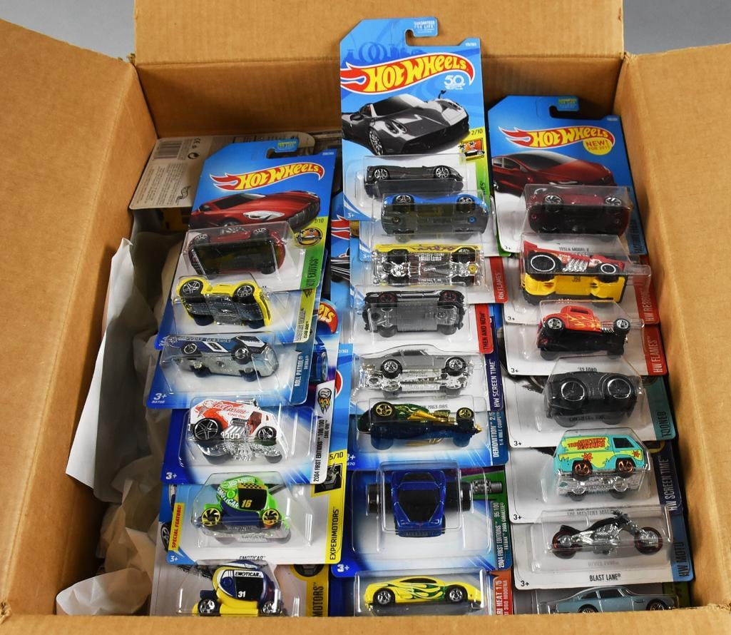 180 2000s Mattel Hot Wheels Assorted Diecast 180 Pcs MOC-NOS (1 of 3)