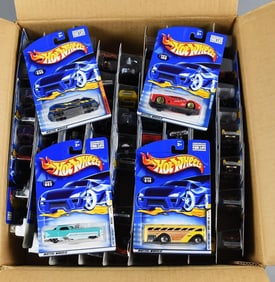 2000s Mattel Hot Wheels Die-Cast Factory Case MOC-NOS