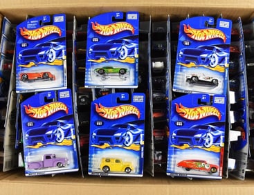 2000 Mattel Hot Wheels Basic Asst-Factory Case MOC NOS