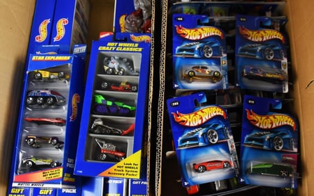 1990s-00s Mattel Hot Wheels Factory Shipping Cases MOC-NOS