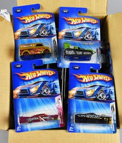2000s Mattel Hot Wheels Die-Cast Factory Case MOC-NOS