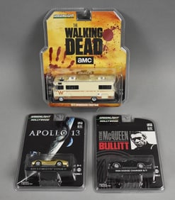 (3) 2000s Greenlight TV & Cinema Die-Casts-MOC-NOS