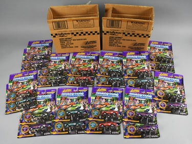 1997 Johnny Lightning Dragsters New Years Factory Case-NOS